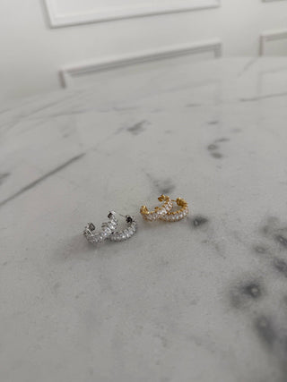 VANESSA EARRINGS: SILVER