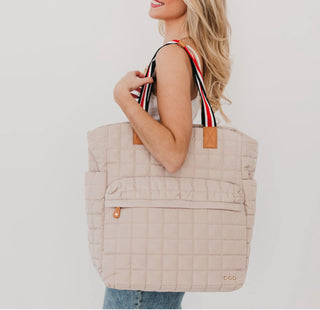 Tenley Quilted Tote Roller Bag