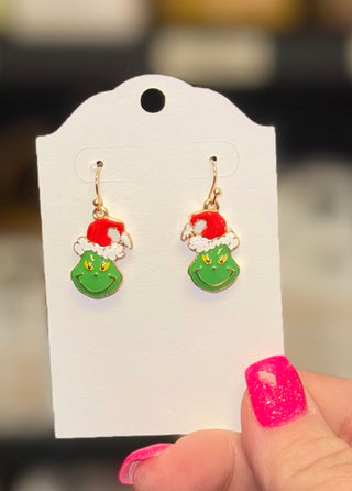 Grinch Earrings