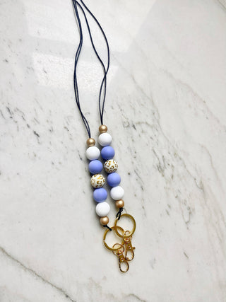 Poppin Periwinkle Lanyard