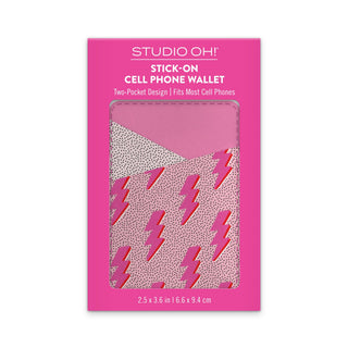 Charged Up Stick-On Cell Phone Wallet