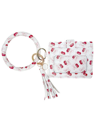 WRISTLET ID WALLET Cherry