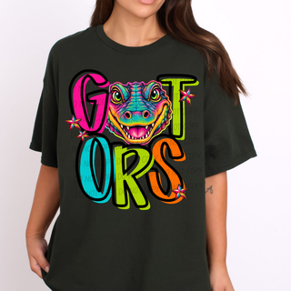 Mascot Friday Night Neon Graphic Tee-- ADULT SIZES