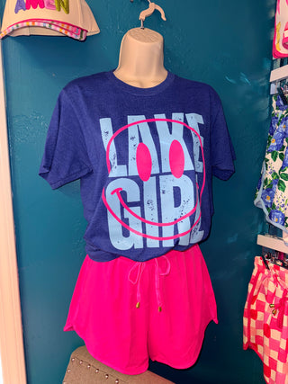 Lake Girl T-Shirt, Blue