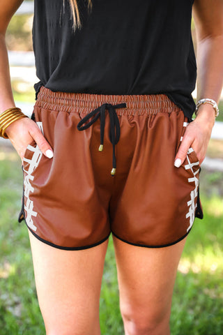 PREORDER- Touchdown Drawstring Everyday Shorts