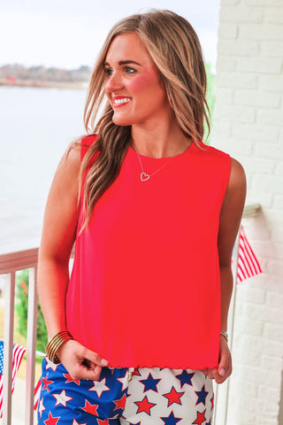 PREORDER- Banks Basic Lettuce Tank- Red