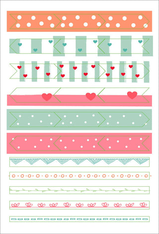 Essentials Dotted Journal Planner Stickers