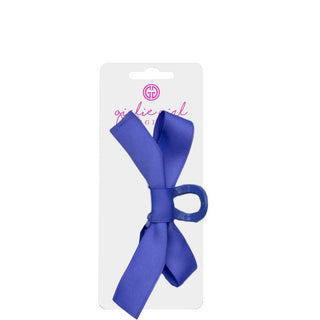 Clip with Ribbon Purple