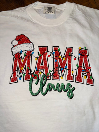 Mama Claus graphic tee