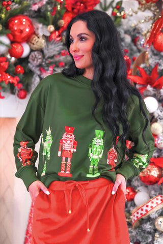 PREORDER- Nutcracker French Terry Pullover