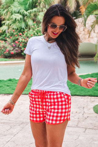 Gingham Everyday Shorts