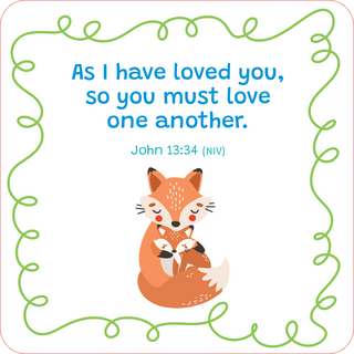 Bible Verses Lunch Box Notes for Kids (60 cards)