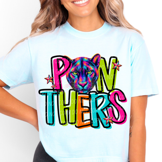Mascot Friday Night Neon Graphic Tee-- ADULT SIZES
