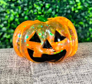 Pumpkin Glitter Squishie