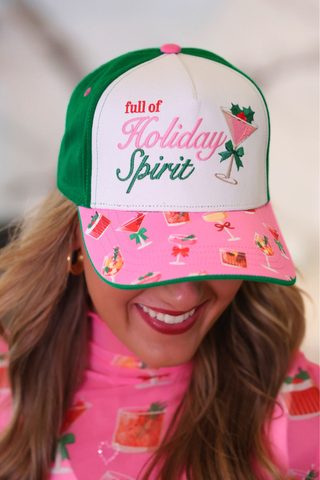 PREORDER- Full of Holiday Spirit Hat