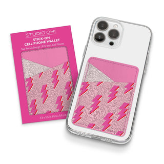 Charged Up Stick-On Cell Phone Wallet