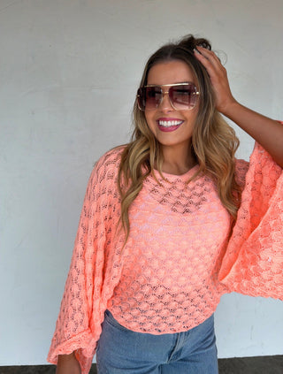 SPRING FREE SPIRIT BELL SLEEVE TOP