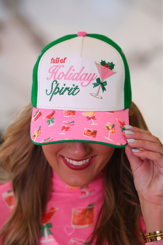 PREORDER- Full of Holiday Spirit Hat