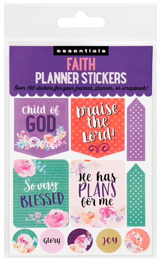 Essentials Faith Planner Stickers