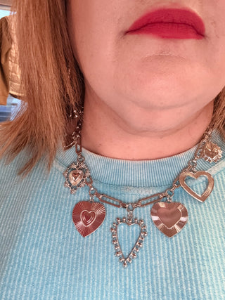 Casey charm necklace