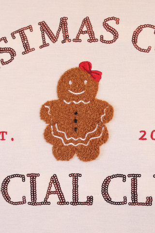 Christmas Cookie Social Club Luxe Pullover