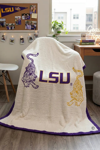 LSU Tiger Prowl Blanket, 59.64 x 50"