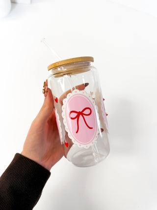 Bow Glass Cup