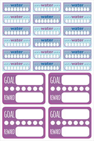 Essentials Health & Fitness Planner Stickers
