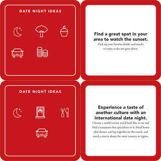 Couple's Date Night Scratch-Off Cards