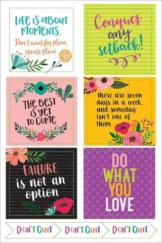 Essentials Wake Up, Kick Ass, Repeat. Planner Stickers