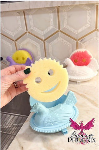 Nesting Hen Soap or Sponge Holder