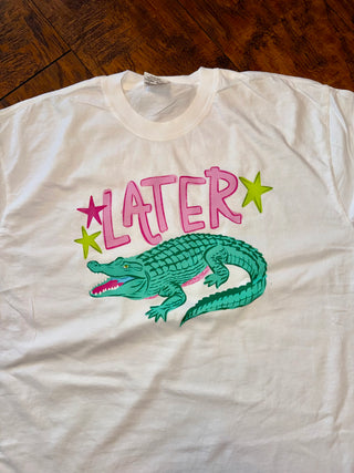 Later Gator, After While Crocodile graphic tee