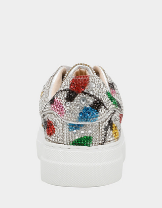Betsey Johnson Multi Light bling sneakers