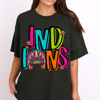 Mascot Friday Night Neon Graphic Tee-- ADULT SIZES