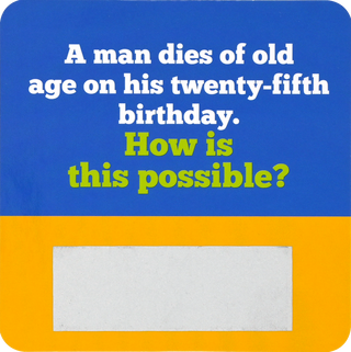 Lunch Box Riddles Scratch-Off Deck (Set of 60 cards)