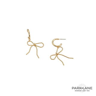 Park Lane Lacey bow earrings & necklace