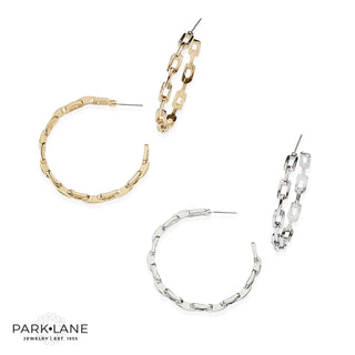 Chantel Hoop Earrings by Park Lane