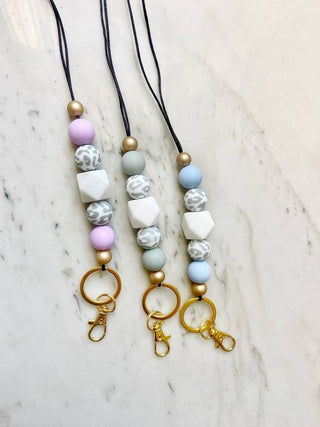 Subtle Party Animal Lanyard: Lilac