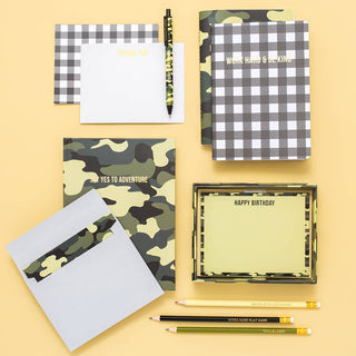 Pencil Set - Camouflage - 5 Pc Set