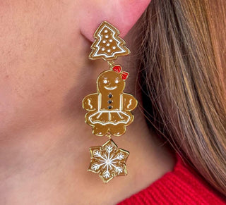 Gingerbread Lane earrings