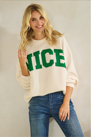 Nice Waffle knit top