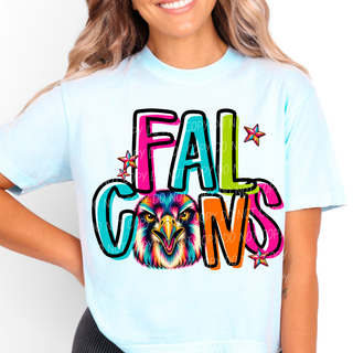 Mascot Friday Night Neon Graphic Tee-- ADULT SIZES