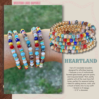 Heartland bracelets