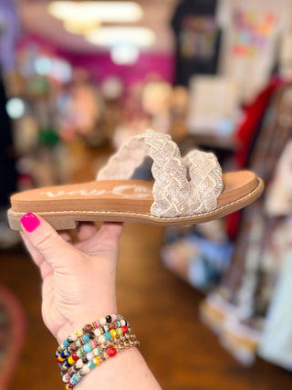 Very G Nalani Silver bling sandals