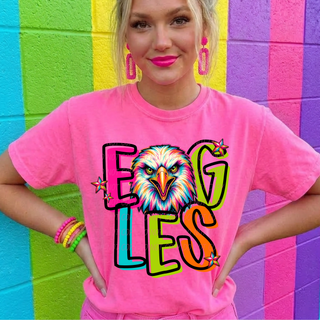 Mascot Friday Night Neon Graphic Tee-- ADULT SIZES
