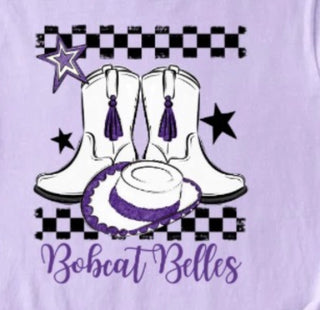 Comfort Colors tee with drill team design