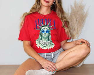 Lady Liberty Graphic Tee