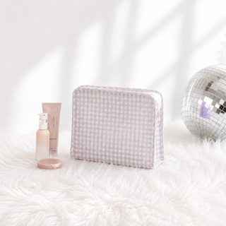 Nylon Gingham Bags
