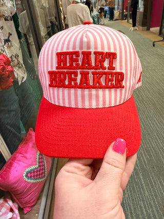 Heartbreaker striped hat