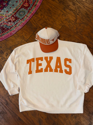 Texas waffle knit sweater